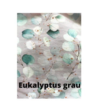Bündchenhose Toni, Eukalypthus grau 110