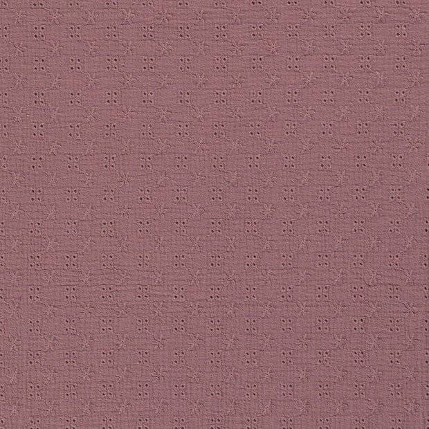 Sommerkleidchen Helga violett bestickt 116, 134