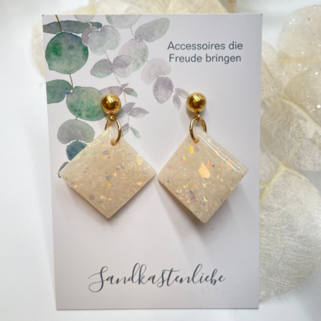 Ohrringe Opal Square 1