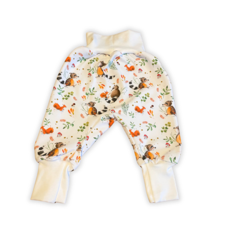Bündchenhose Toni, Waschbär Bio 62
