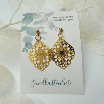 Ohrringe Gold Oriental